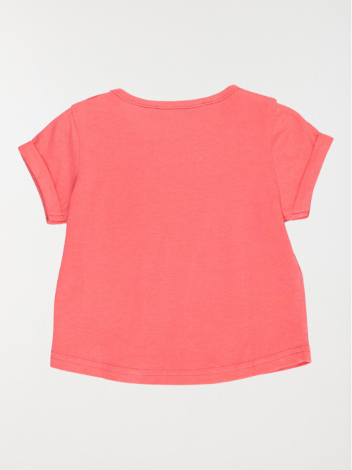 Tee-shirt petit coeur fille...