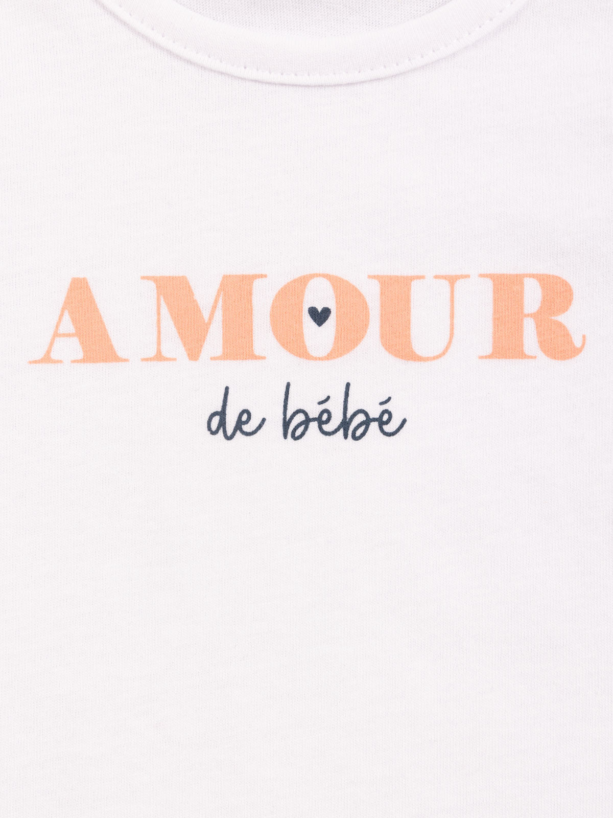 Tee-shirt amour de bébé fille (3-36M) Tee-shirt amour de bébé fille (3-36M)