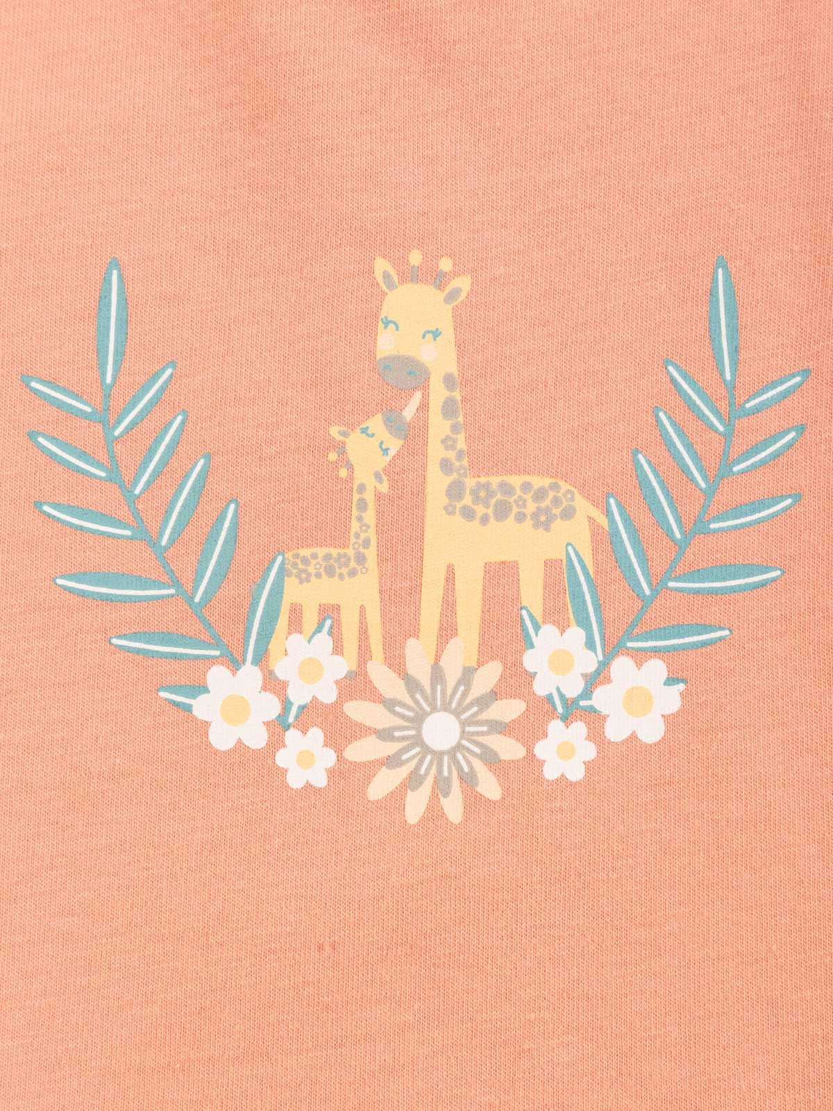Tee-shirt girafes fille (3-36M) Tee-shirt girafes fille (3-36M)