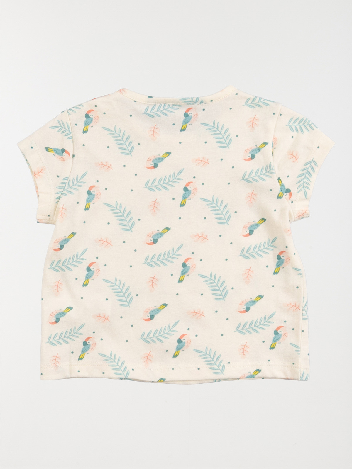 Tee-shirt pipelette fille (3-36M) Tee-shirt pipelette fille (3-36M)