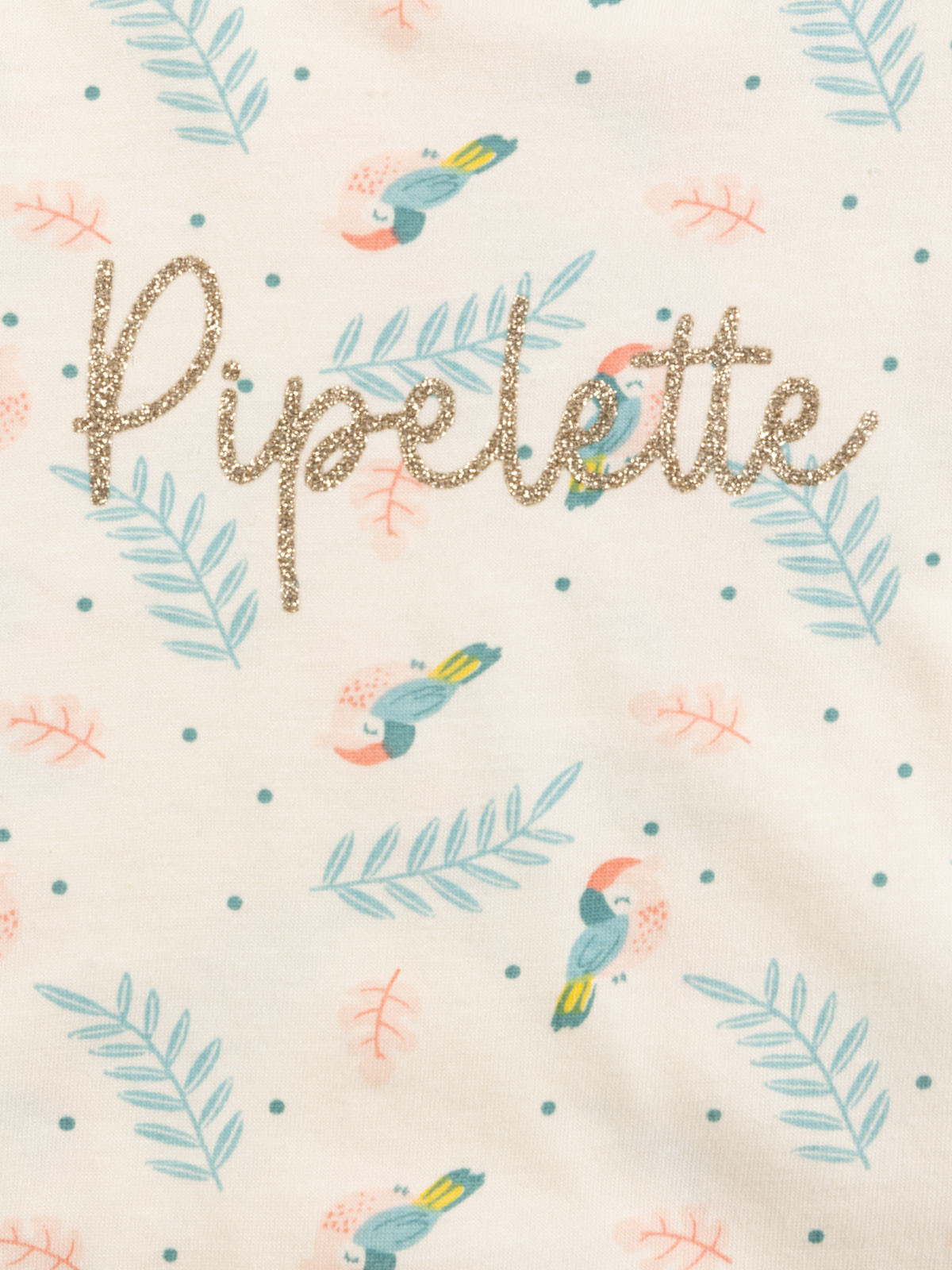 Tee-shirt pipelette fille (3-36M) Tee-shirt pipelette fille (3-36M)
