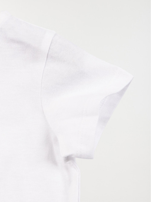 Tee-shirt coeurs brodés fille (3-36M) Tee-shirt coeurs brodés fille (3-36M)