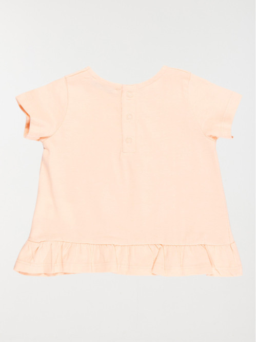 Tee-shirt baby love fille (3-36M) Tee-shirt baby love fille (3-36M)