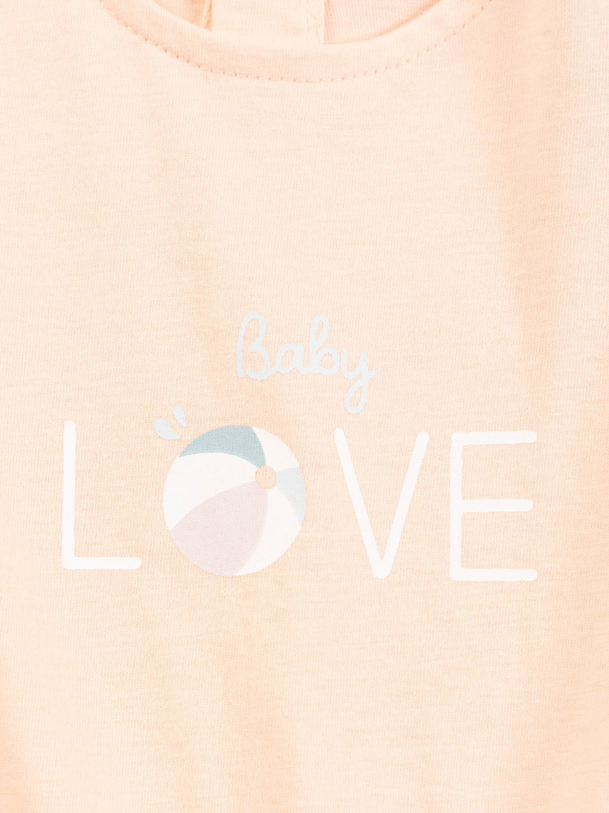Tee-shirt baby love fille (3-36M) Tee-shirt baby love fille (3-36M)