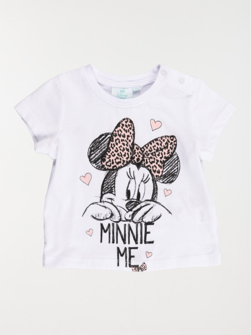 Tee-shirt Minnie me fille (3-24M)