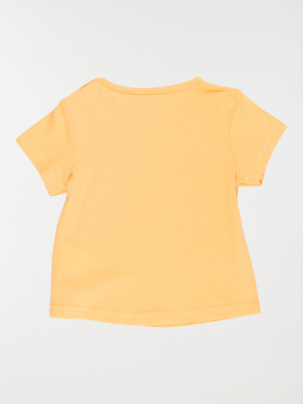 T-shirt abricot imprimé garçon (3-36M)