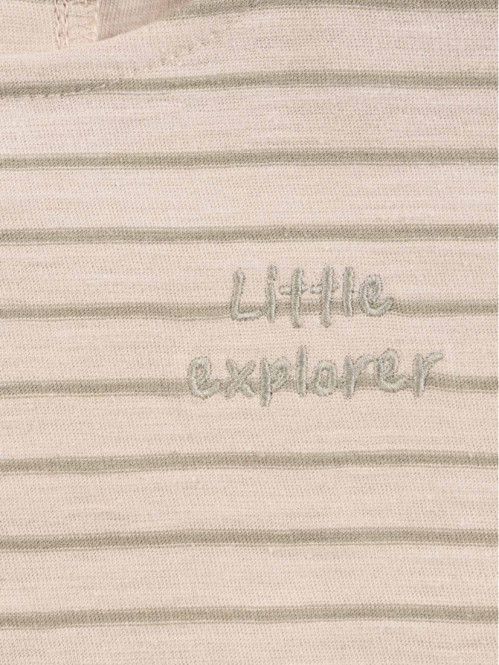 Tee-shirt rayé lin baby...