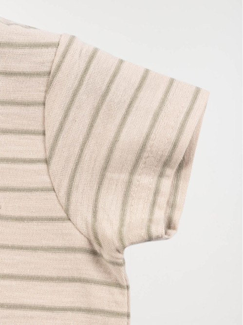 Tee-shirt rayé lin baby...
