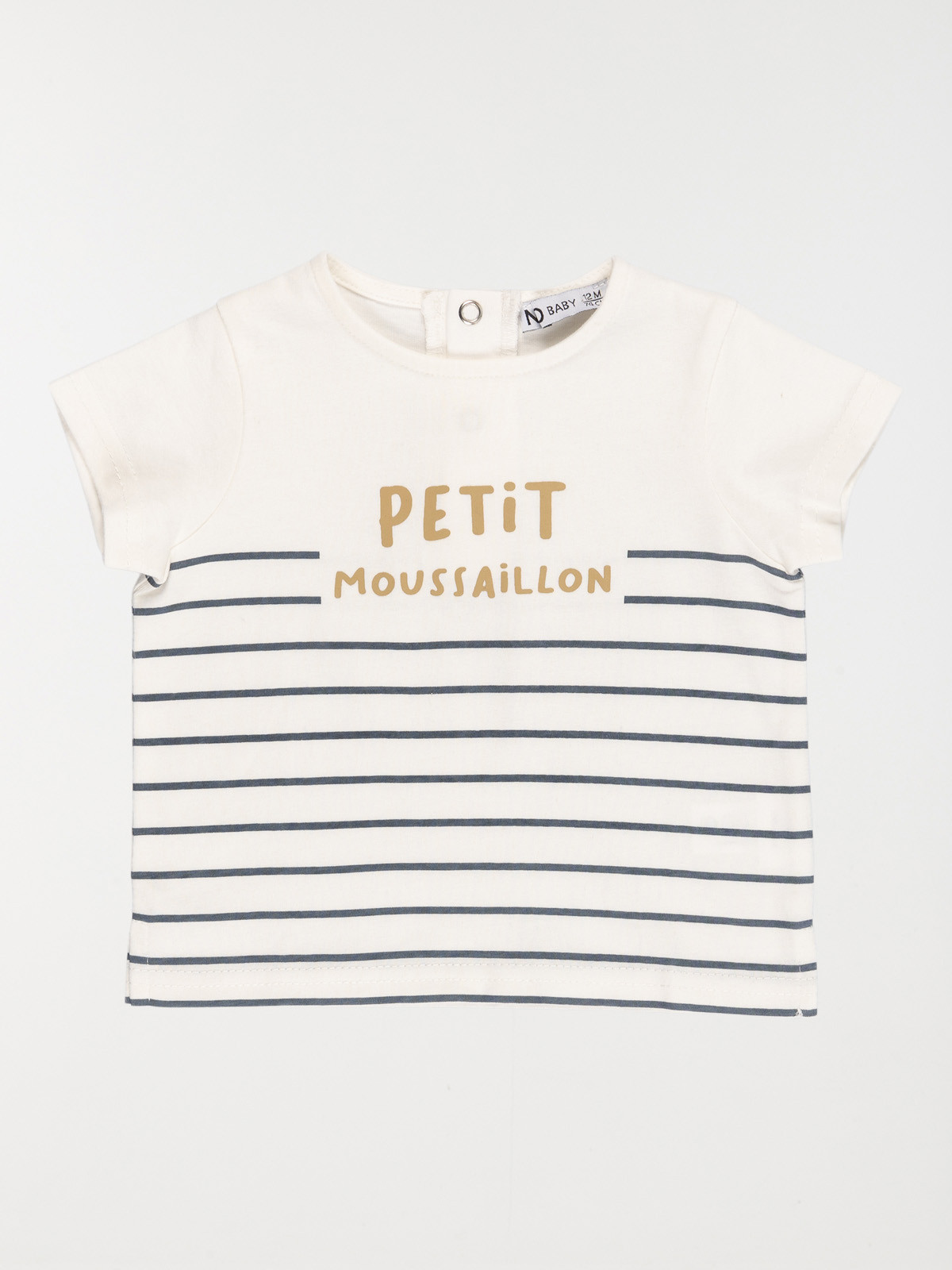 Tee-shirt coquille d'oeuf garçon (3-36M)