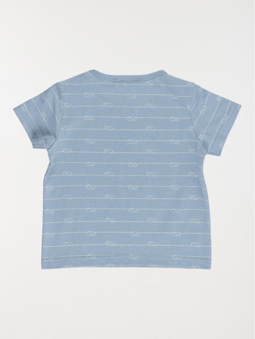 Tee-shirt denim bleu garçon (3-36M) Tee-shirt denim bleu garçon (3-36M)
