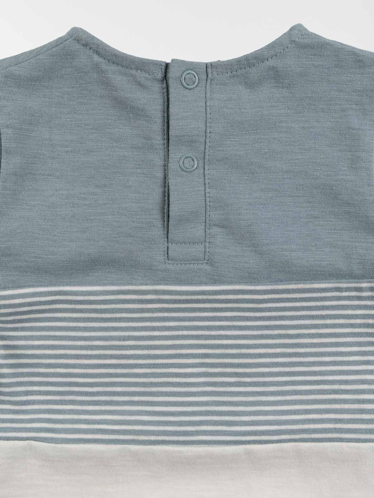 Tee-shirt tricolore garçon (3-36M) Tee-shirt tricolore garçon (3-36M)