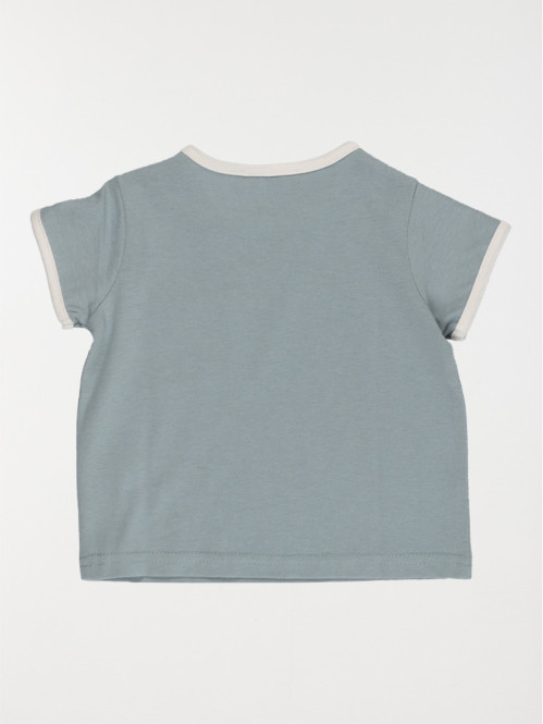 Tee-shirt poche imprimée garçon (3-36M) Tee-shirt poche imprimée garçon (3-36M)