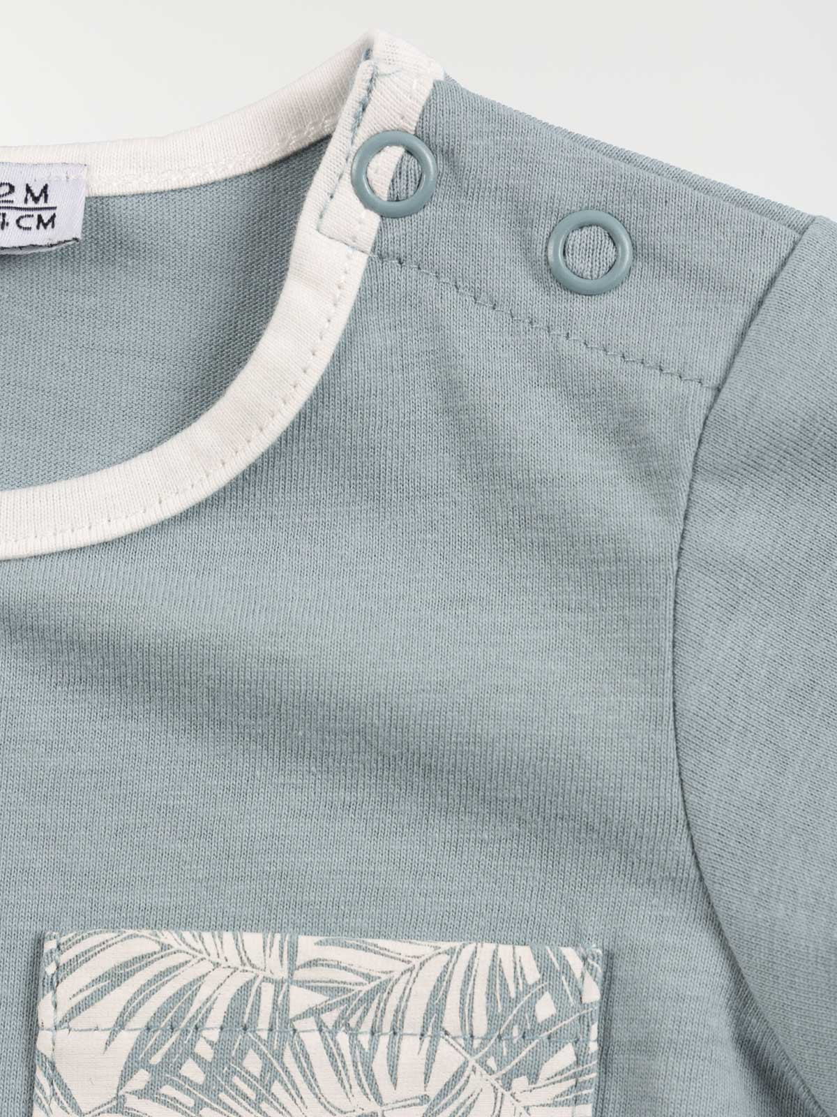 Tee-shirt poche imprimée garçon (3-36M) Tee-shirt poche imprimée garçon (3-36M)