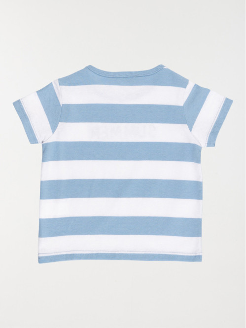 T-shirt rayé summer garçon (3-36M) T-shirt rayé summer garçon (3-36M)