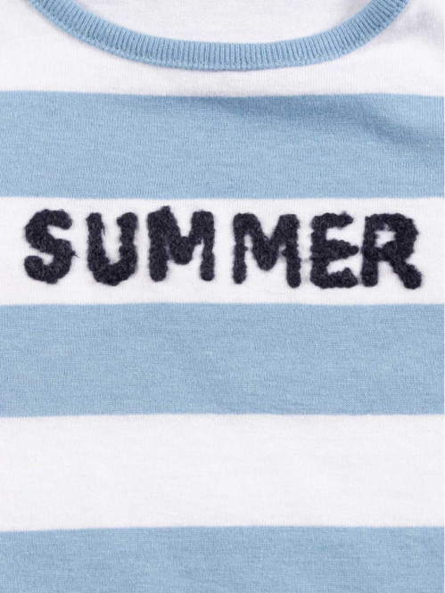 T-shirt rayé summer garçon (3-36M) T-shirt rayé summer garçon (3-36M)