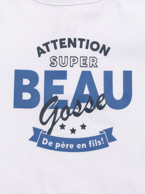 T-shirt garçon fête des...