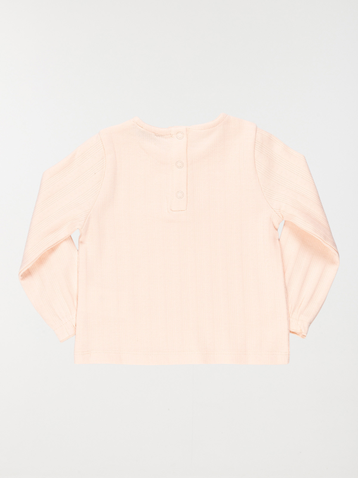 Tee-shirt fille rose pêche (3-36M)