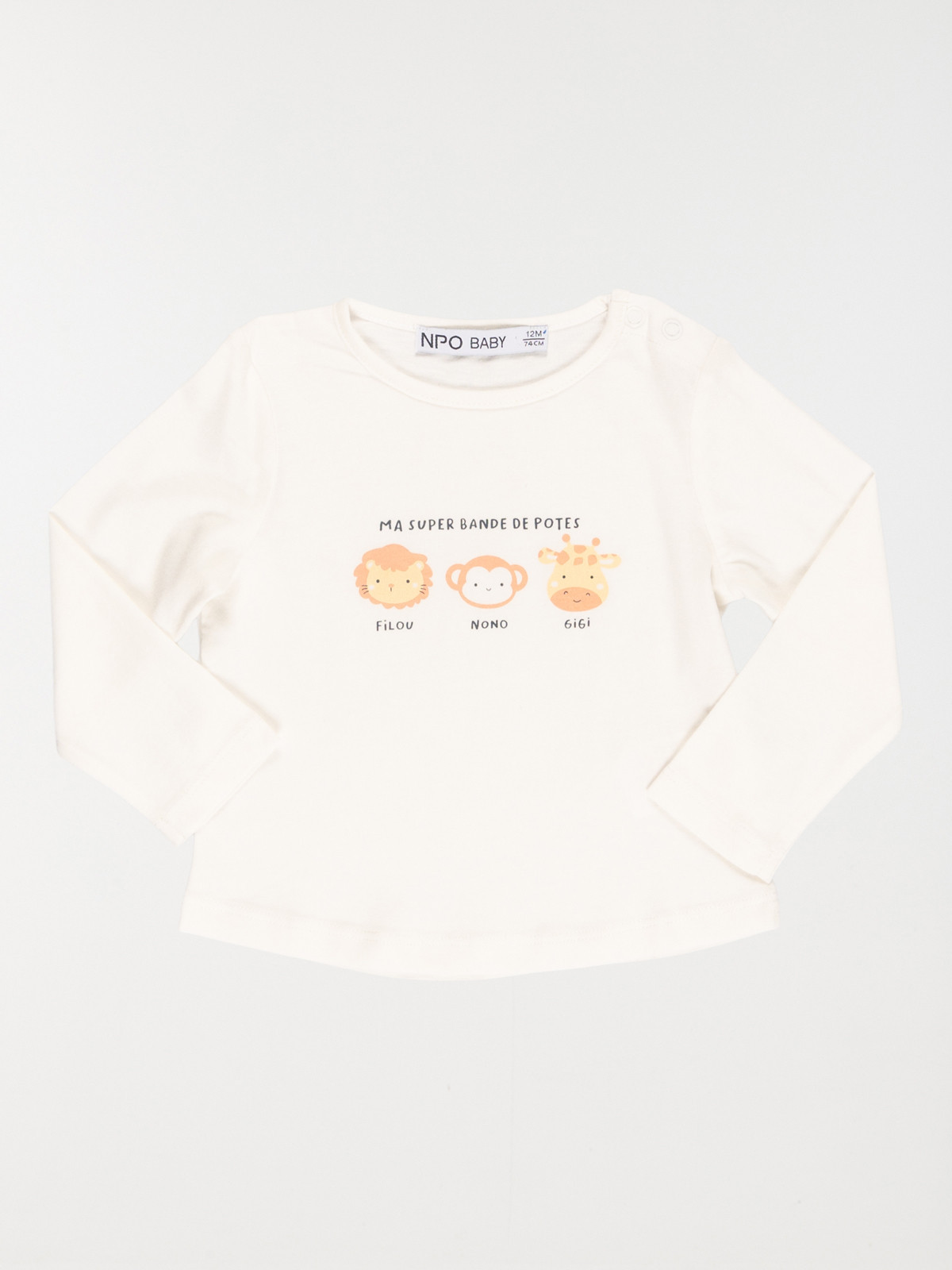 T-shirt imprimés garçon (3-36M)