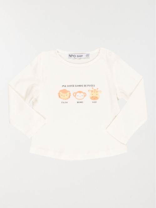 T-shirt imprimés garçon (3-36M)