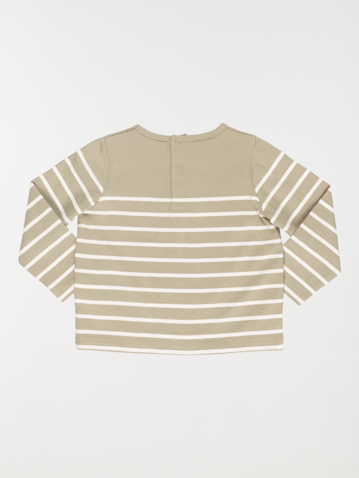 Tee-shirt écru rayé garçon (3-36M)