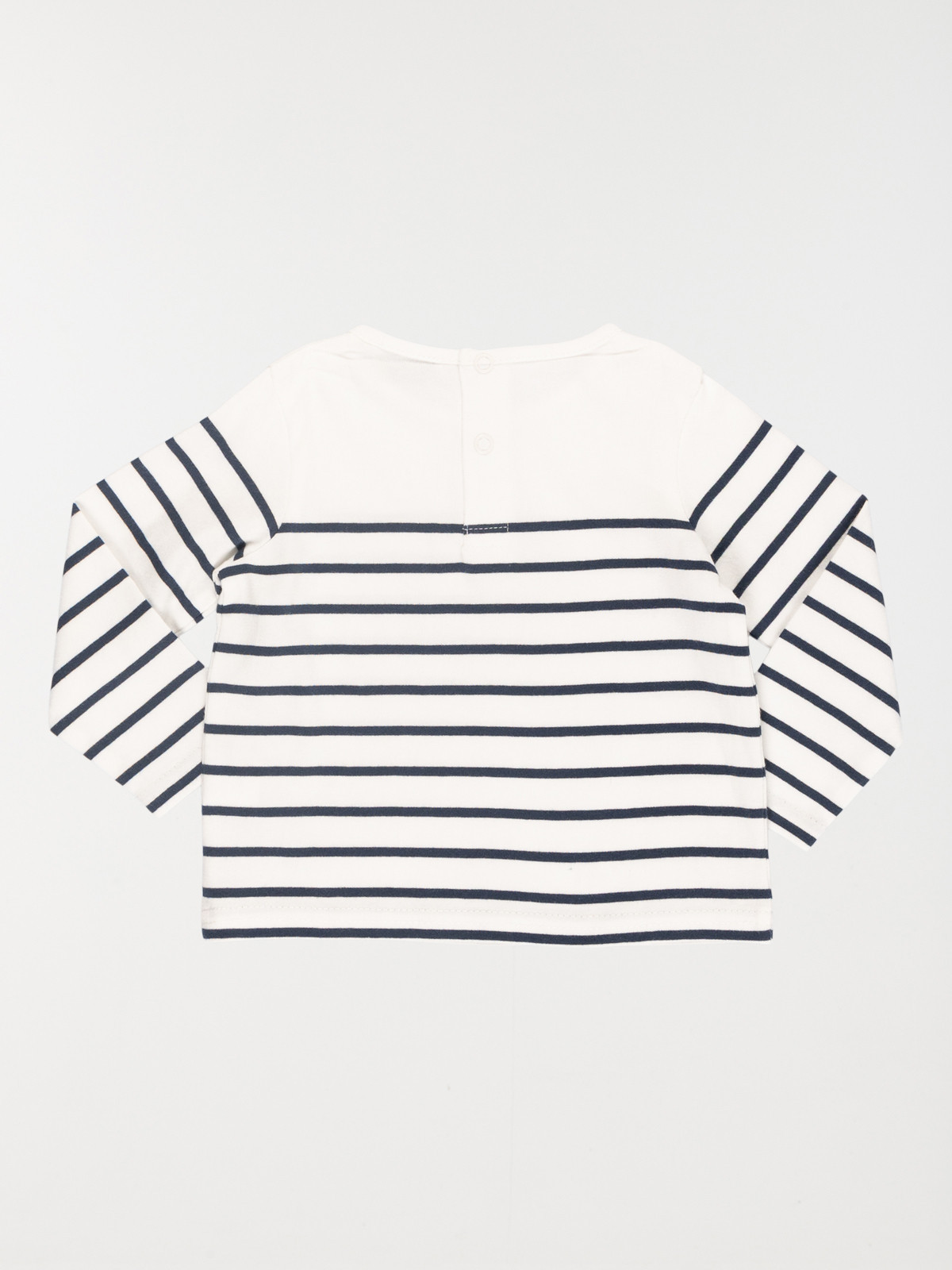 Tee-shirt écru rayé garçon (3-36M)