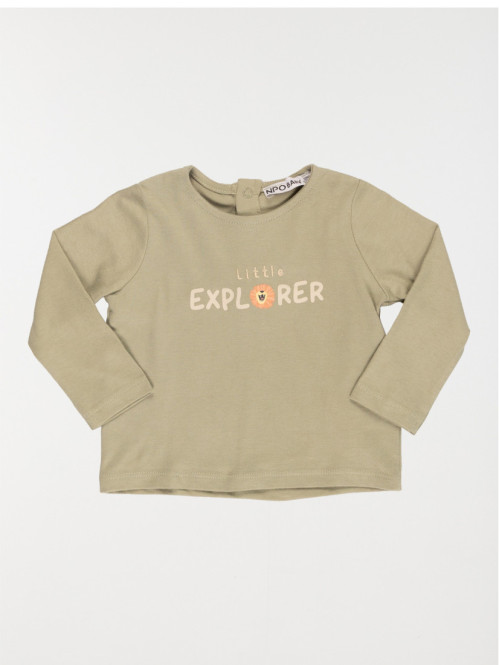 Tee-shirt mousse clair garçon (3-36M) Tee-shirt mousse clair garçon (3-36M)