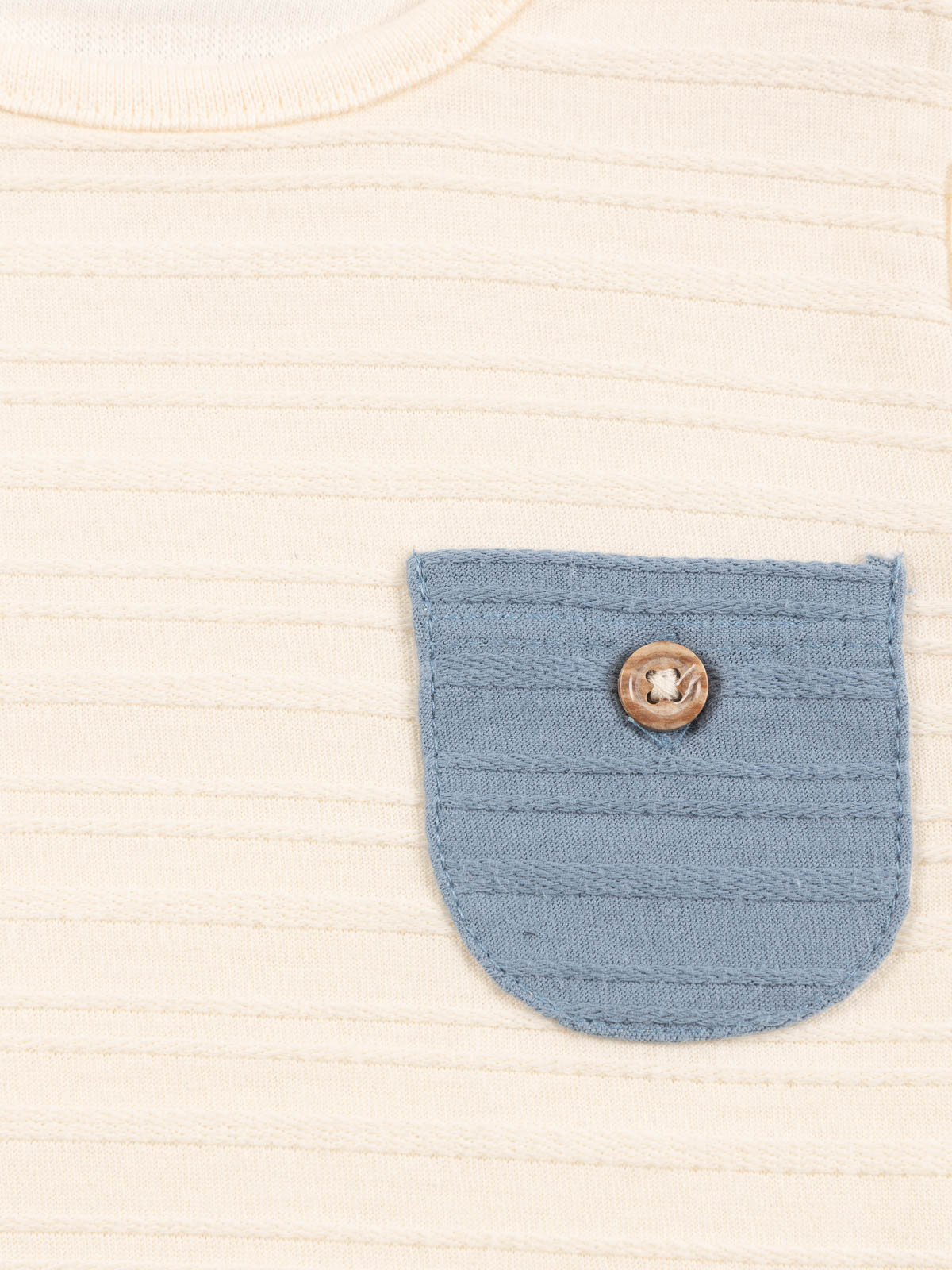 Tee-shirt coquille d'oeuf garçon (3-36M)