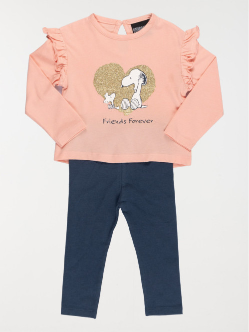 Ensemble Snoopy 2 pièces fille (3-36M)