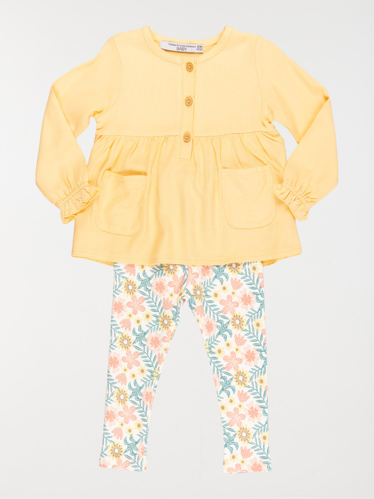 Ensemble blouse / legging fille (3-36M)