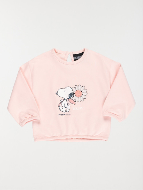 Sweat motif SNOOPY fille (3-36M)