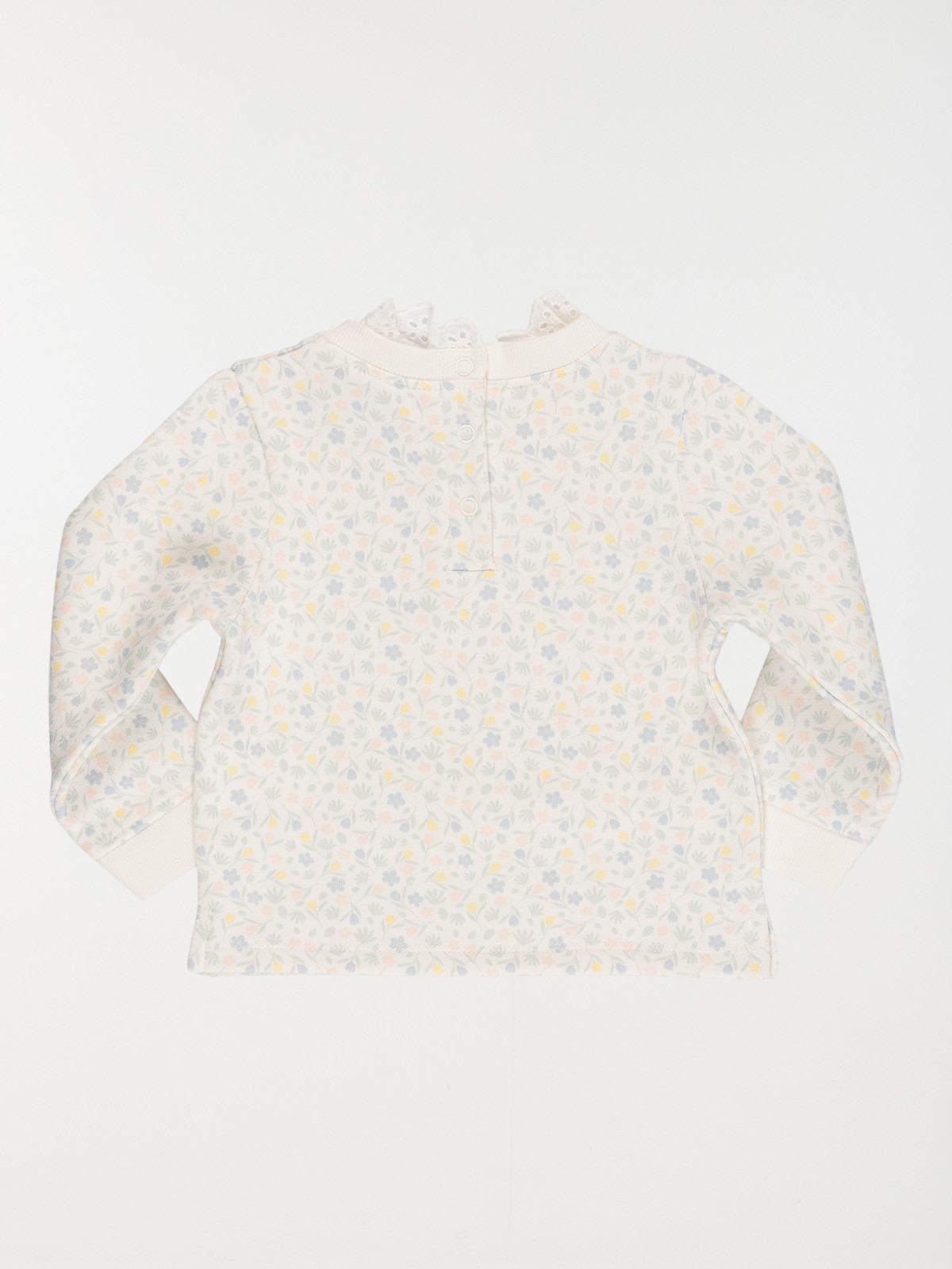 Sweat imprimé fleuri fille (3-36M)
