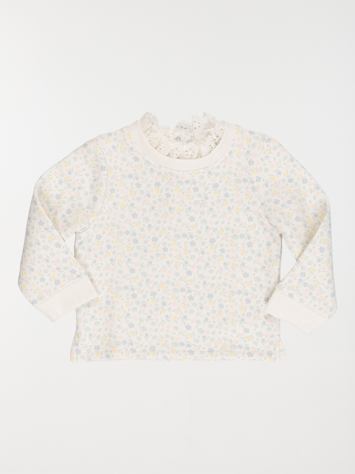 Sweat imprimé fleuri fille (3-36M)