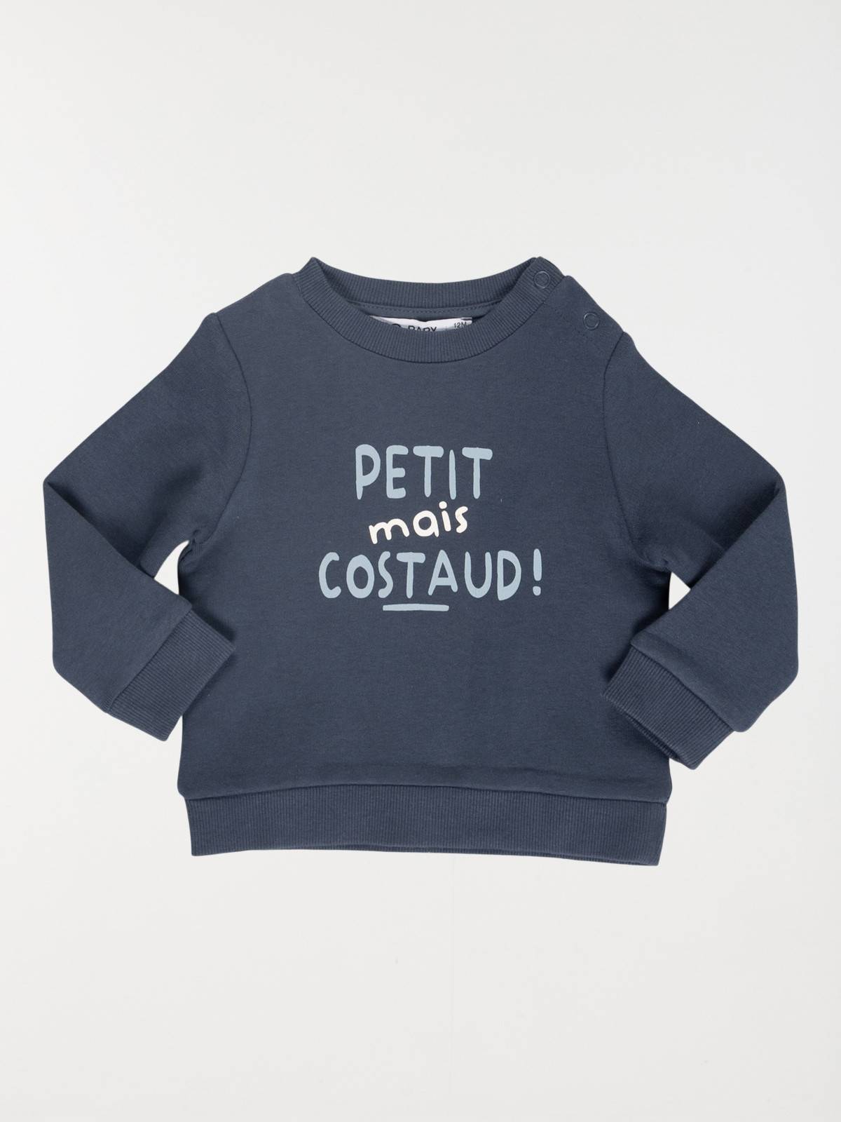 Sweat message garçon (3-36M)