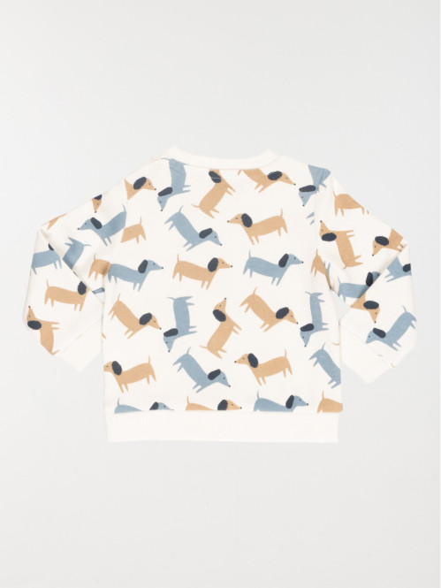 Sweat motif chien garçon (3-36M) Sweat motif chien garçon (3-36M)