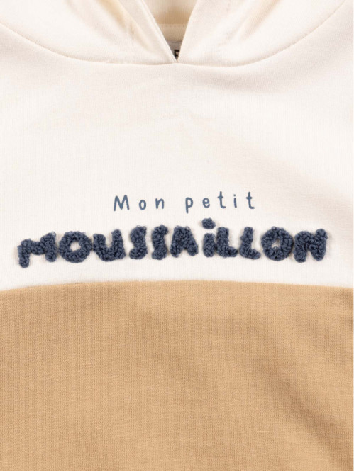 Sweat coquille d'oeuf garçon (3-36M) Sweat coquille d'oeuf garçon (3-36M)