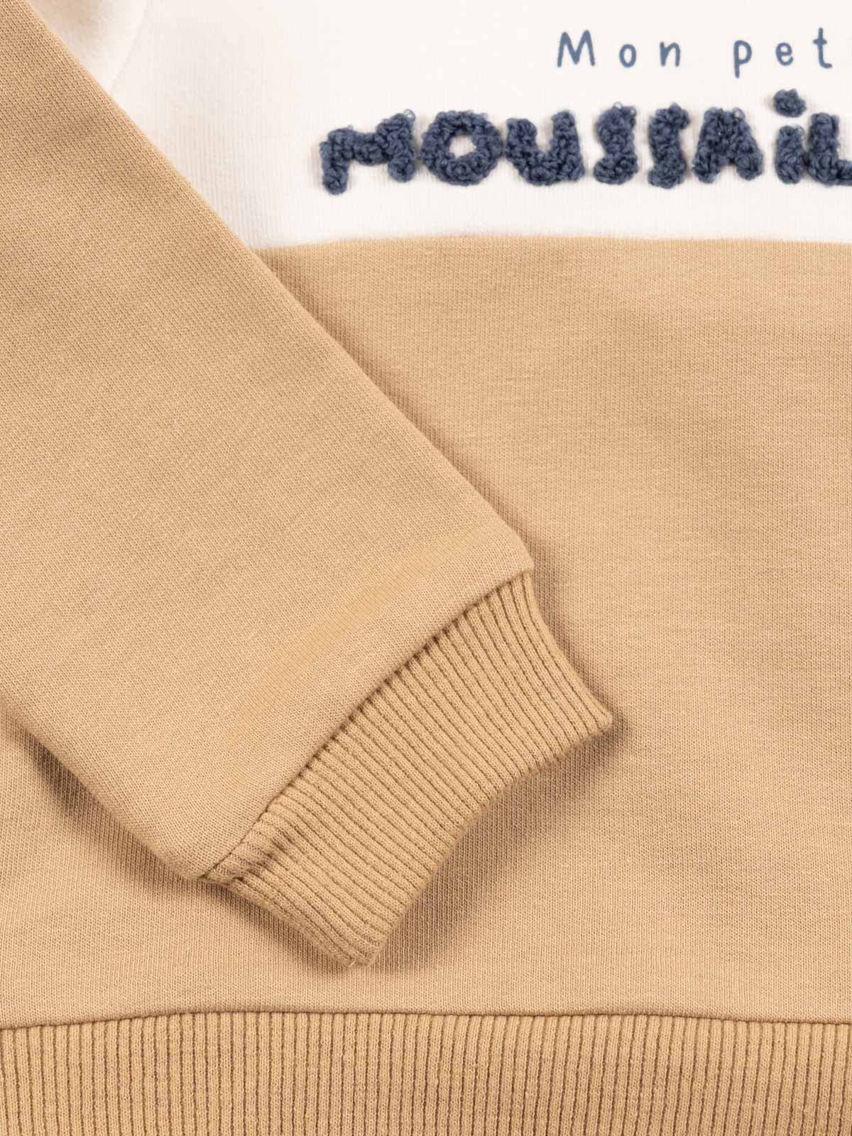 Sweat coquille d'oeuf garçon (3-36M) Sweat coquille d'oeuf garçon (3-36M)