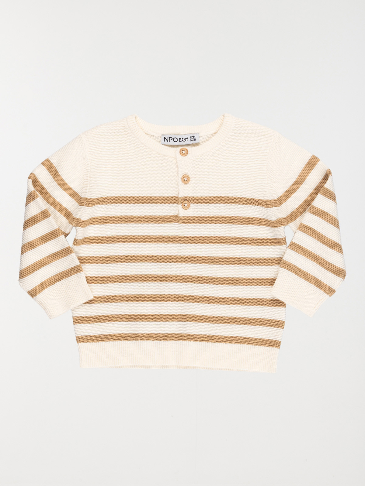 Pull coquille d'oeuf garçon (3-36M)