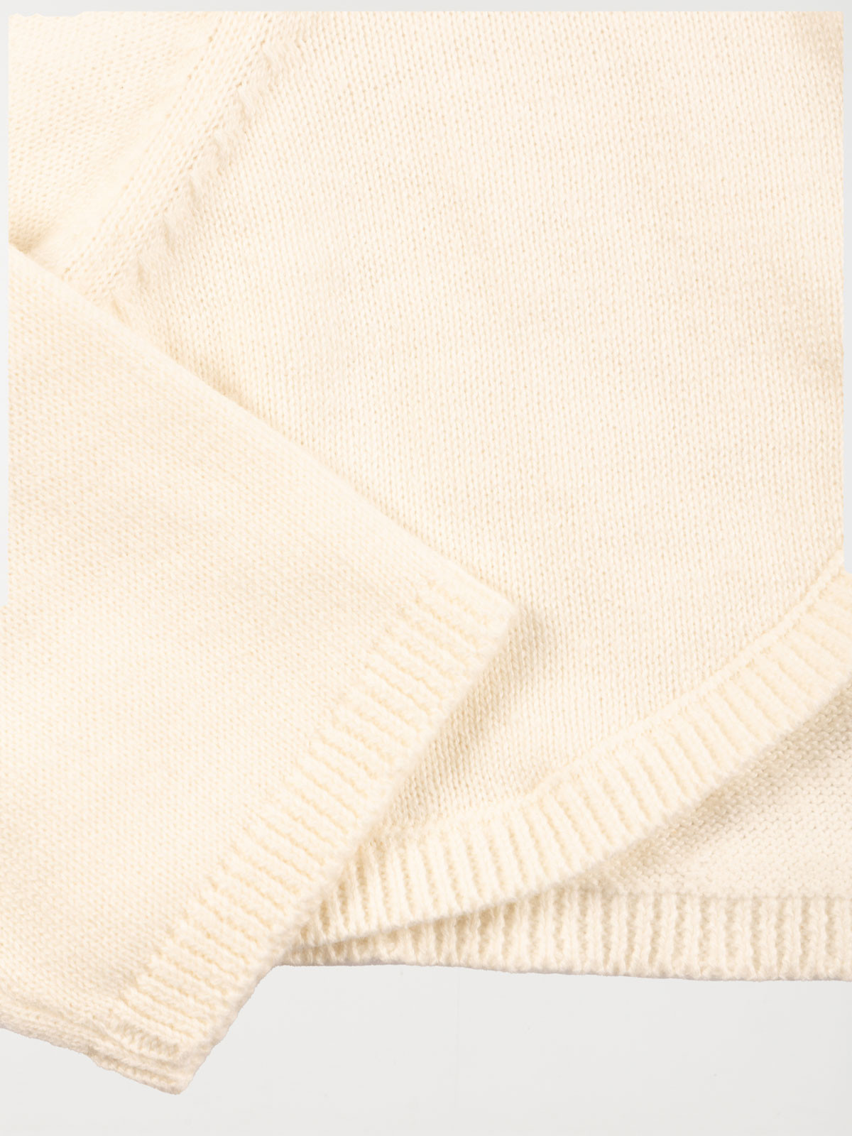 Gilet court ecru fille (3-36M) Gilet court ecru fille (3-36M)