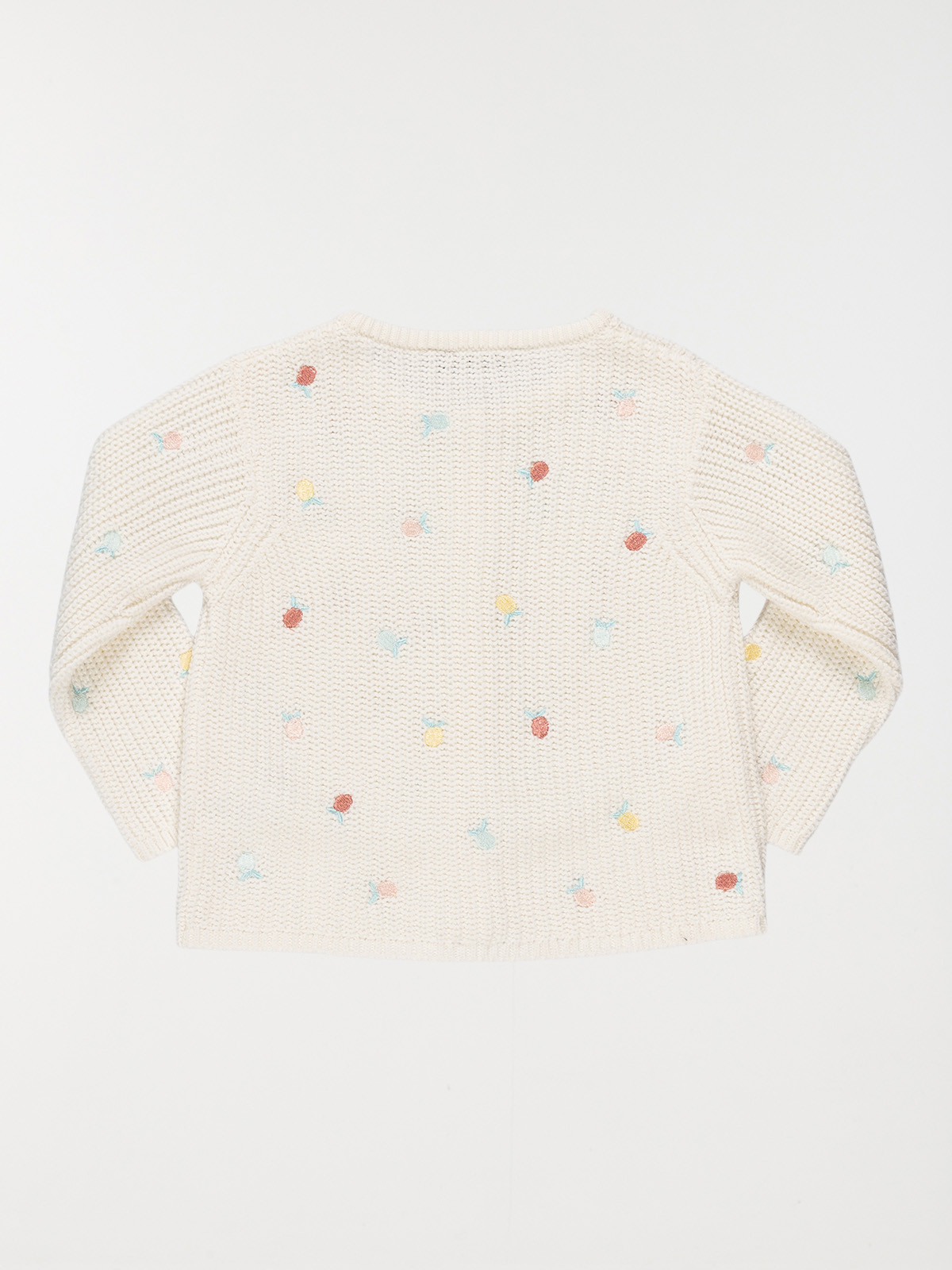 Gilet fille fruits brodés (3-36M) Gilet fille fruits brodés (3-36M)