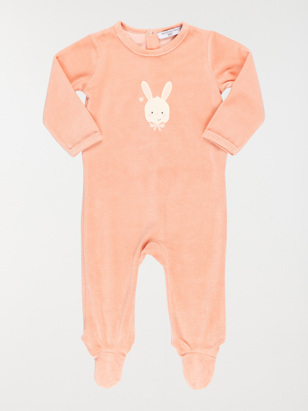Dors bien velours lapin fille (3-24M)