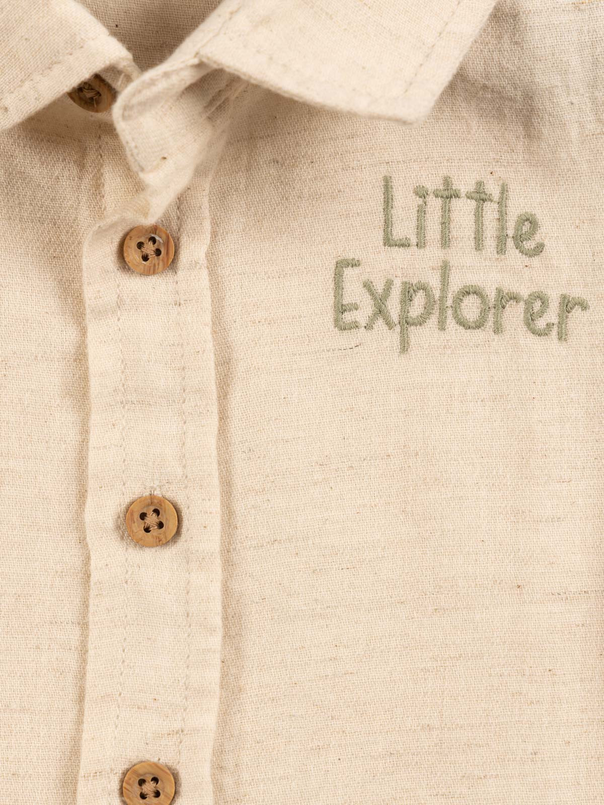 Chemise garçon lin baby (6-36M)