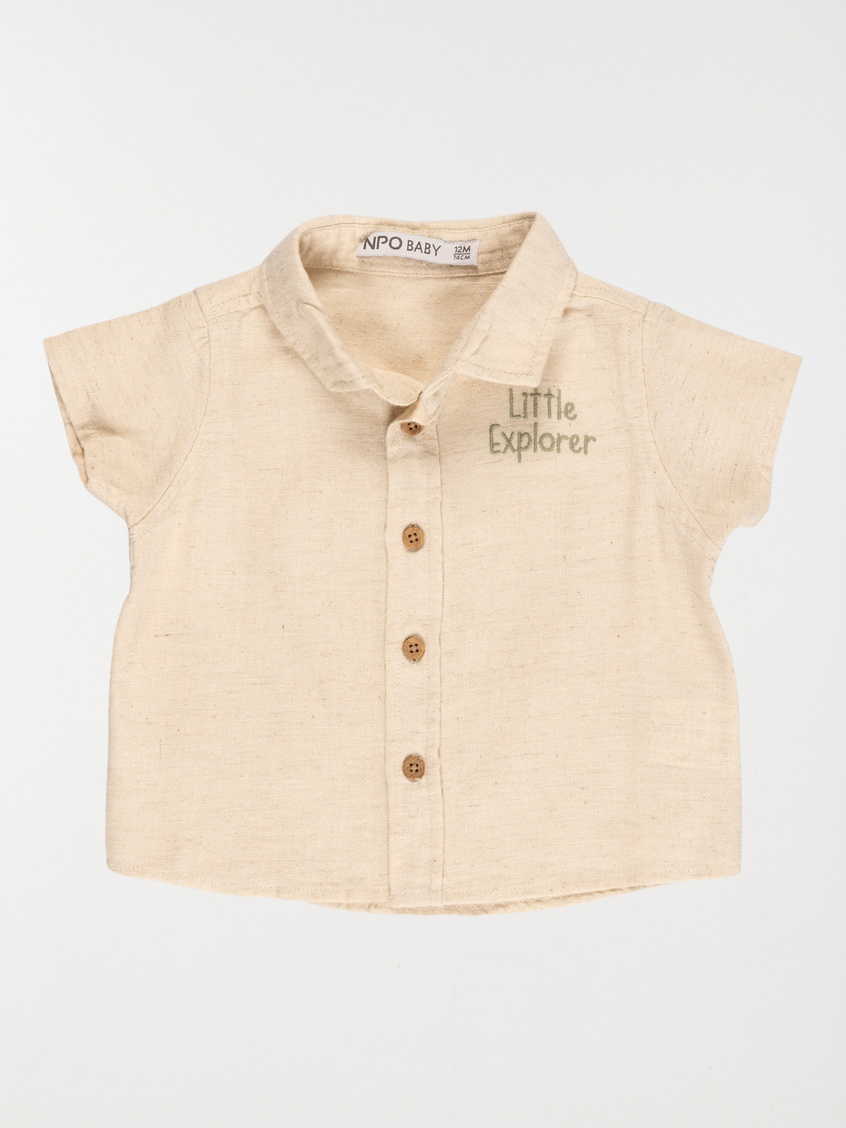 Chemise garçon lin baby (6-36M)