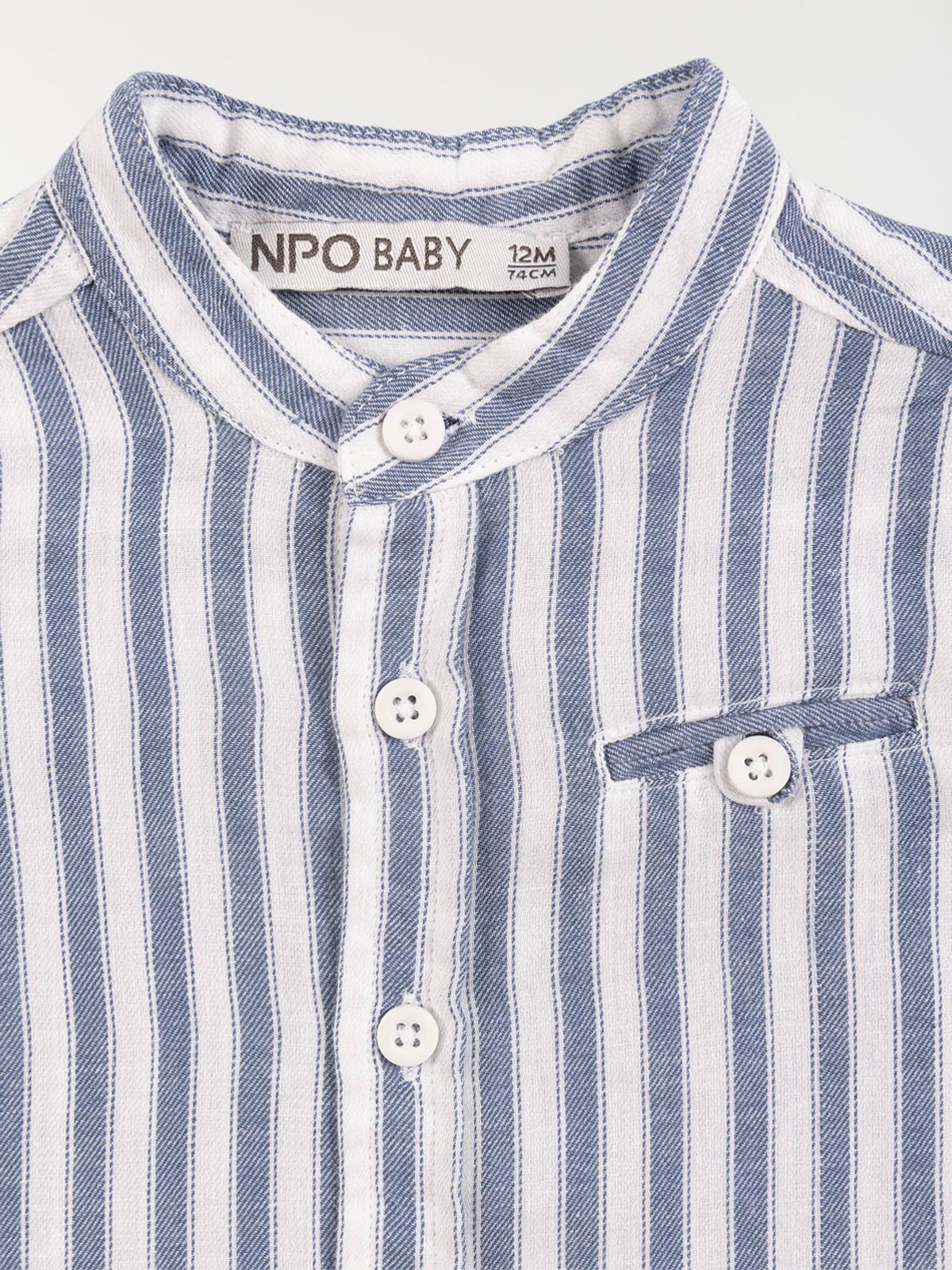 Chemise rayée garçon (6-36M)