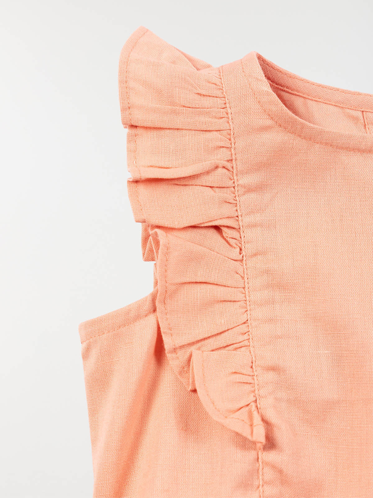 Blouse rose brique fille (3-36M)