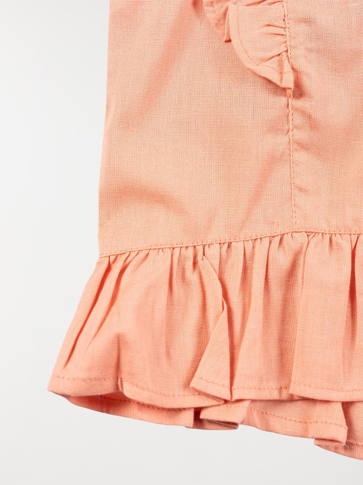 Blouse rose brique fille (3-36M)