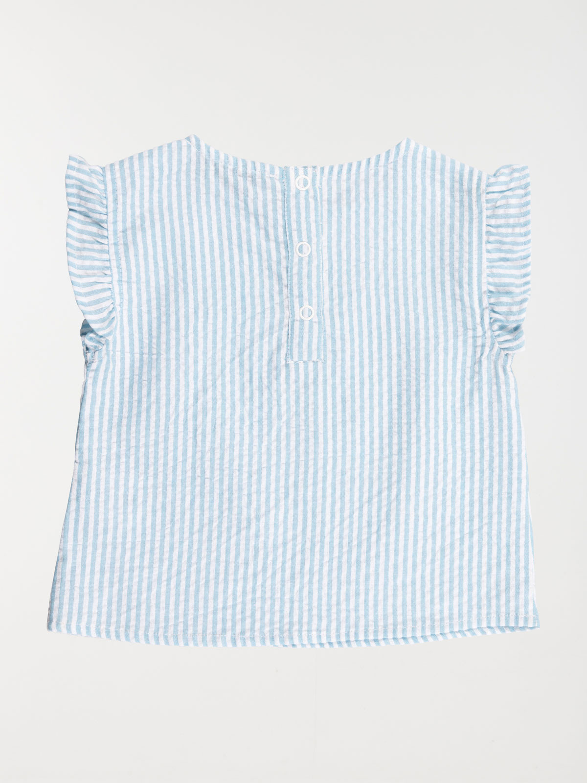 Blouse rayée coton fille (3-36M) Blouse rayée coton fille (3-36M)