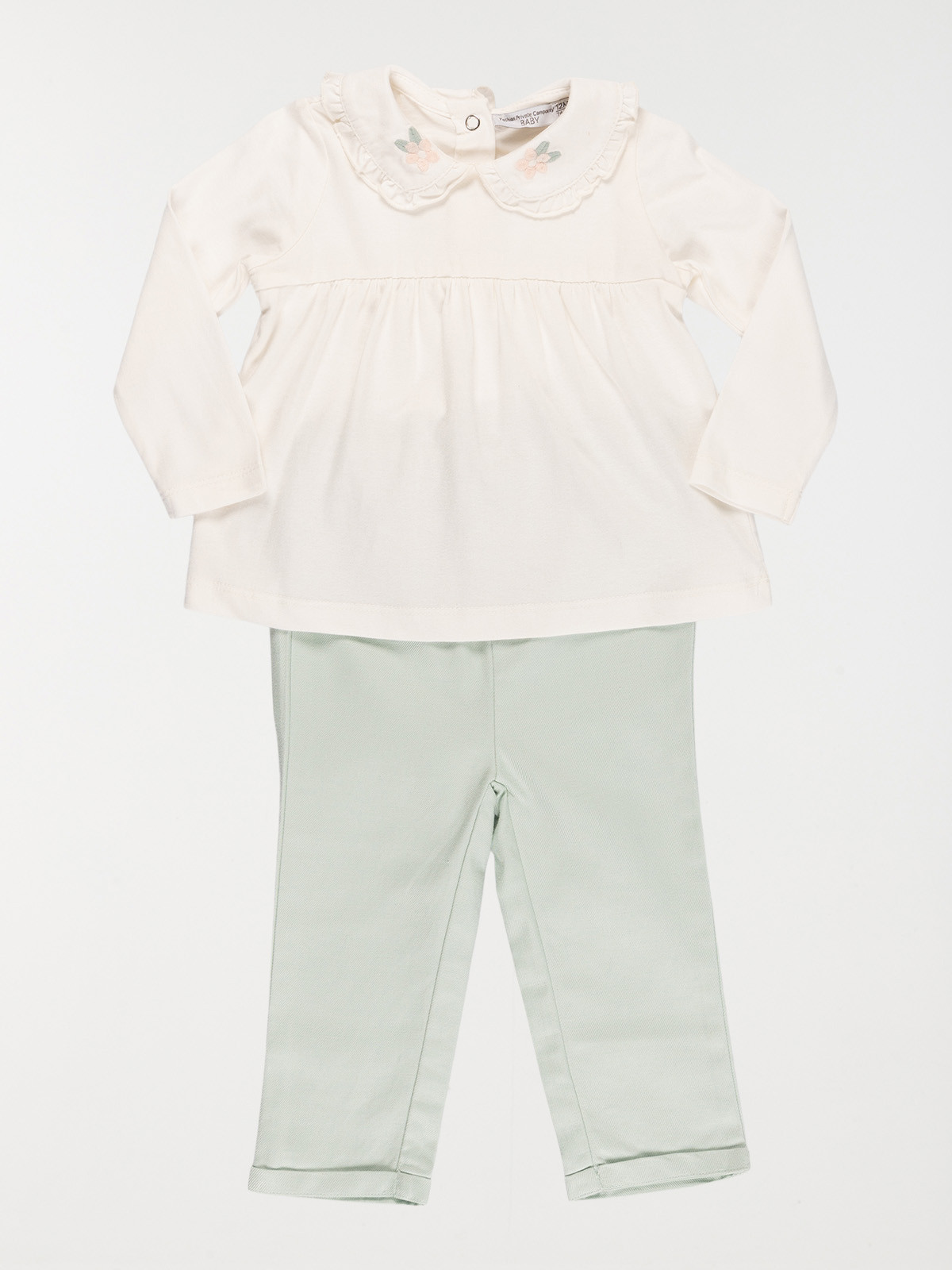 Ensemble top / pantalon fille (3-36M) Ensemble top / pantalon fille (3-36M)