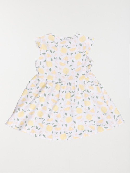 Robe motif citron fille...