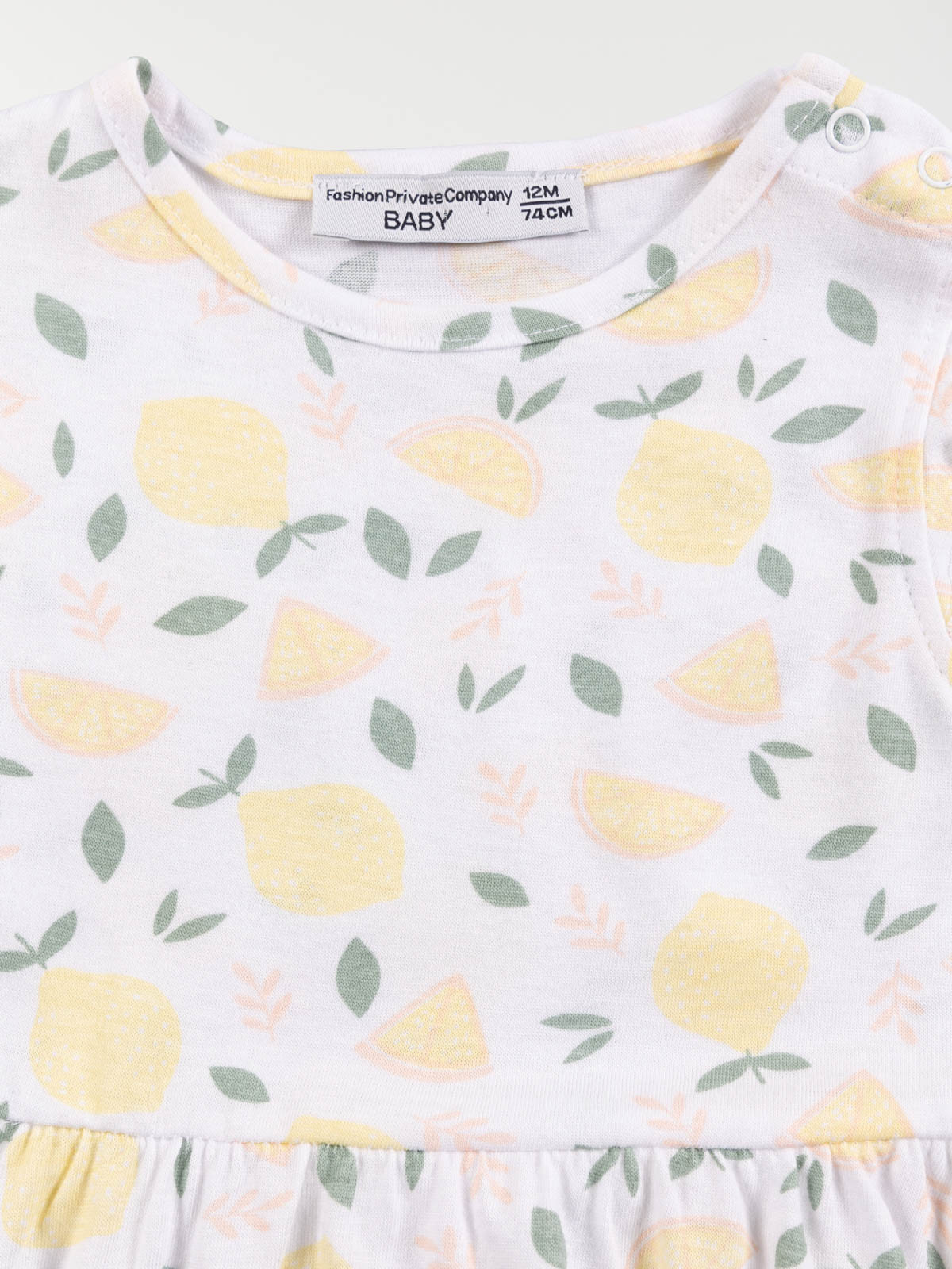 Robe motif citron fille (3-36M)