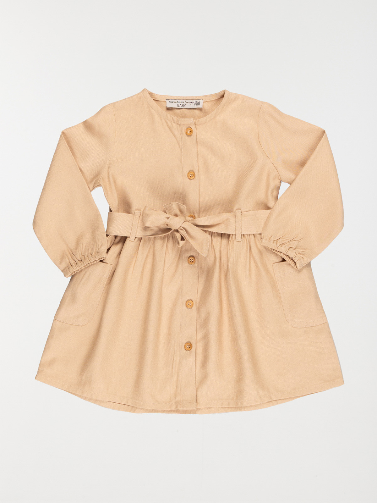 Robe fille café au lait (3-36M)